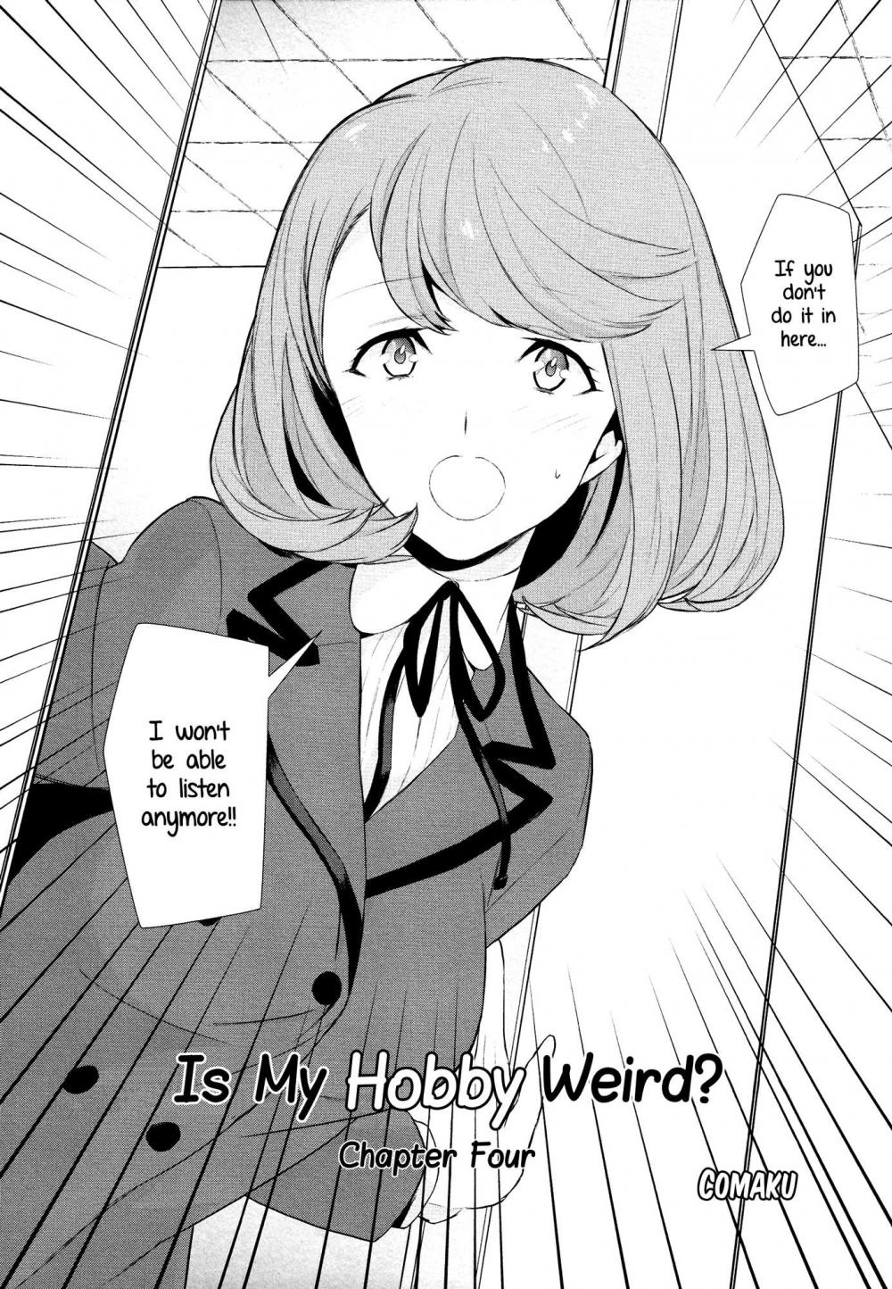 Hentai Manga Comic-Is My Hobby Weird-Chapter 4-3